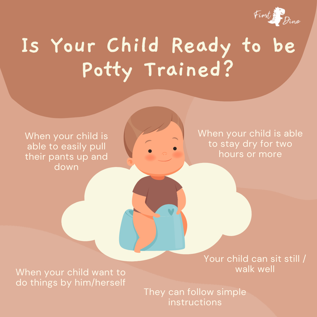 6 Signs Your Child Ready To Be Potty Trained – FirstDino